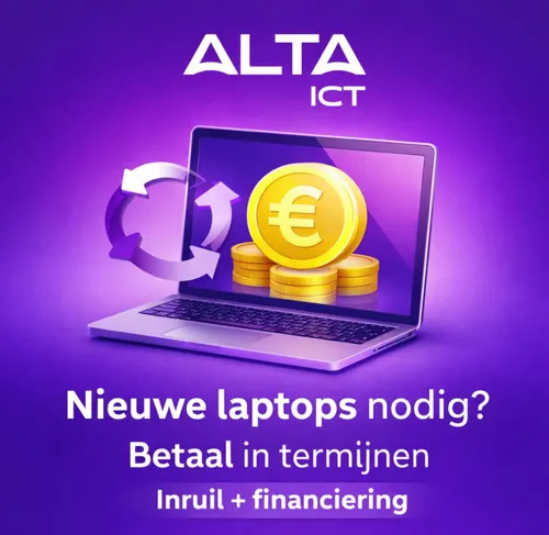 Nieuwe laptops kopen. In termijnen betalen